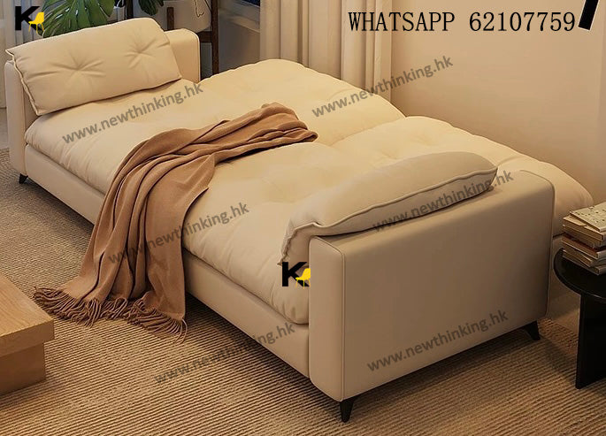 A&1956免洗科技布梳化床 布藝梳化床 貓抓皮沙發床 雙人座 三人座 四人座沙發床 折疊沙發床newthinking