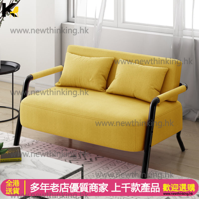 A&0411布藝沙發 簡約梳化 單人位 雙人位 三人位 布藝梳化 服裝店 門店 店鋪沙發座椅