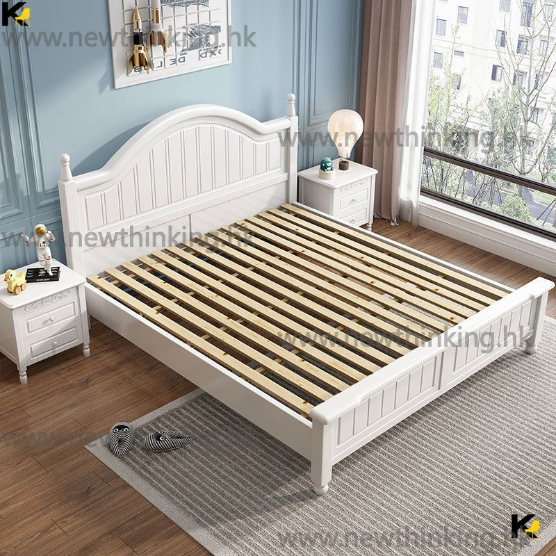 A&0413油壓床 氣壓床 實木床 松木框架 實木床板 可儲物床架