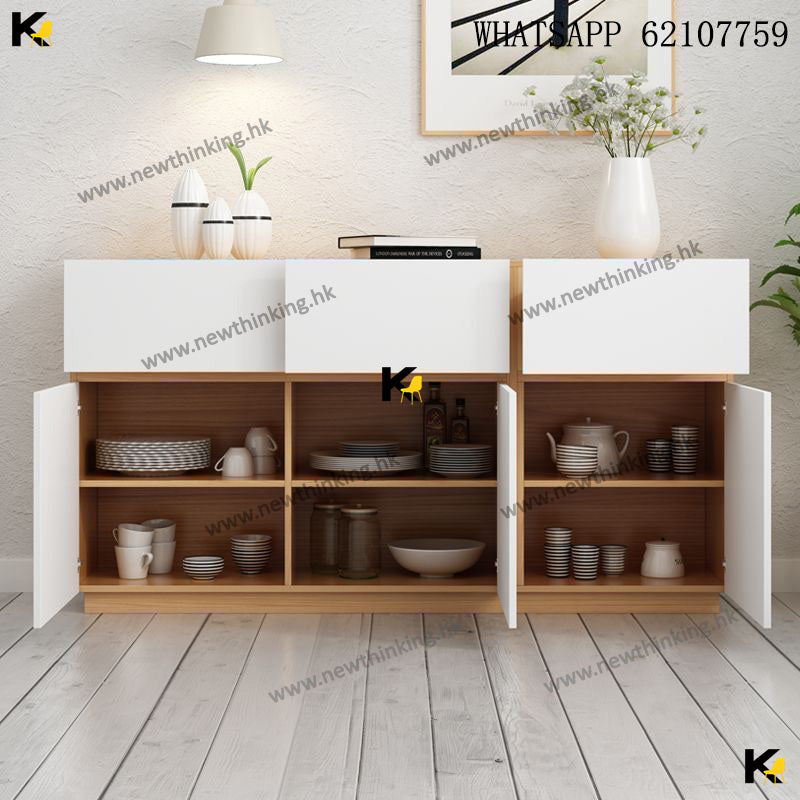 A&0455餐邊櫃 碗櫃 廚房收納櫃 廚房置物架 茶水櫃 儲物櫃 餐具櫃