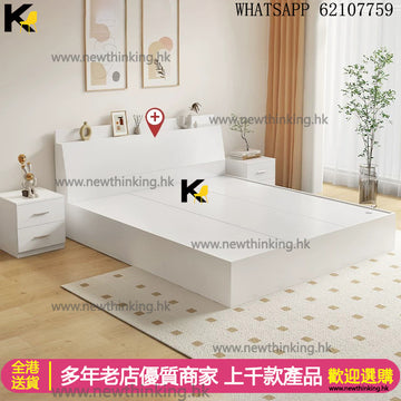 A&0477儲物床架 雙人床 單人床 收納床 榻榻米床 日式收納床 矮床