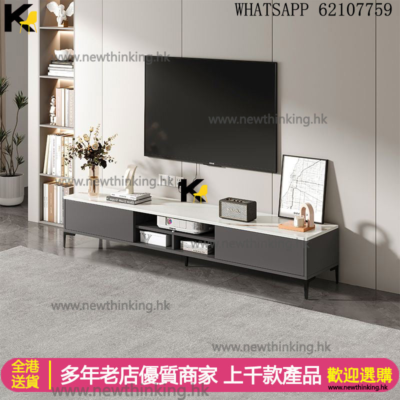 A&0501電視櫃 客廳收納柜 地台 地櫃 TV櫃 落地櫃 矮櫃 墻櫃 電視機櫃 邊櫃