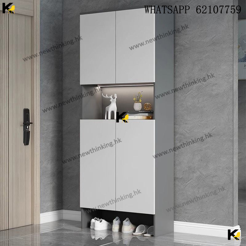 A&1445高身鞋櫃 大容量收納櫃 入門櫃 鞋架 玄關櫃 隔斷櫃 換鞋櫃 靠墻櫃 落地櫃 陽台儲物櫃