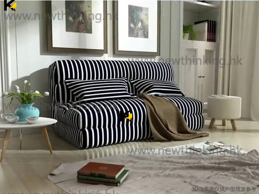 A&0801日式沙發床 布藝梳化 懶人榻榻米 單人梳化 雙人梳化 布藝梳化床