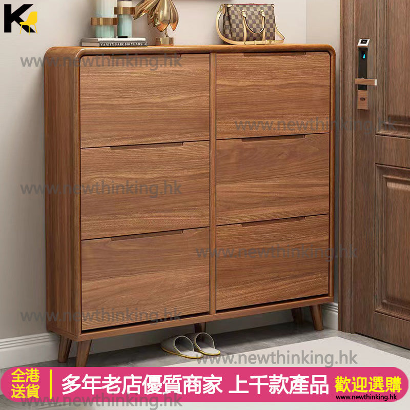 A&0621超薄鞋櫃 翻斗鞋櫃 玄關櫃 儲物櫃 入門收納櫃 中式鞋架 門廳櫃