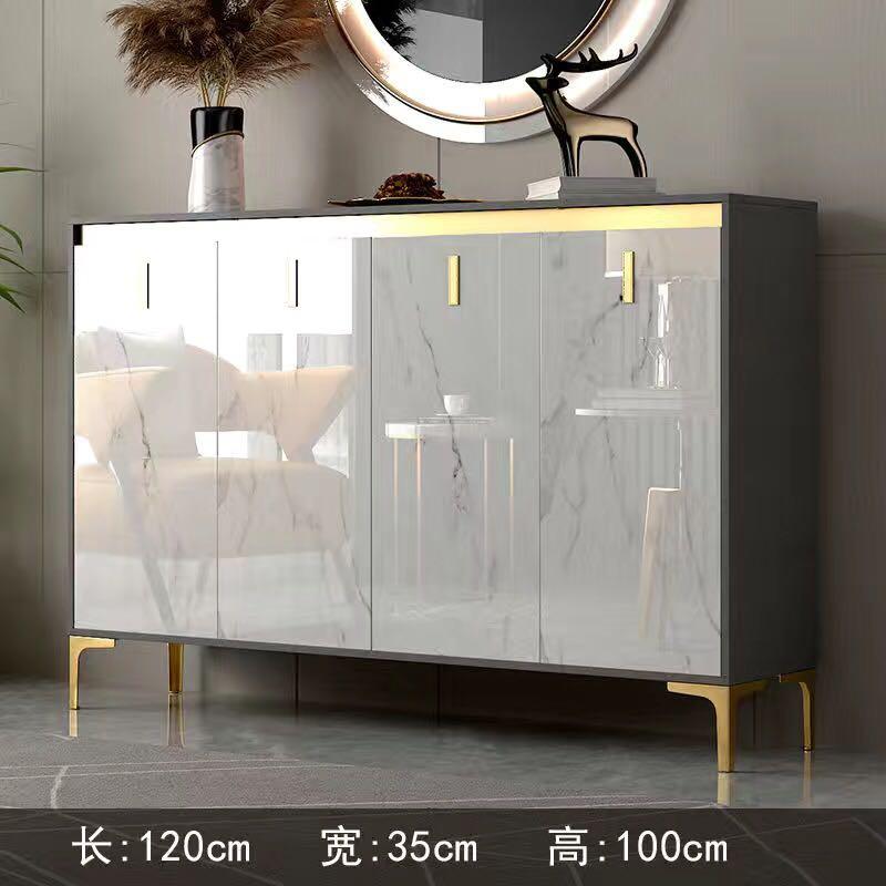 A&0092北歐輕奢餐邊櫃 鞋櫃 儲物櫃 廚房置物櫃 收納櫃