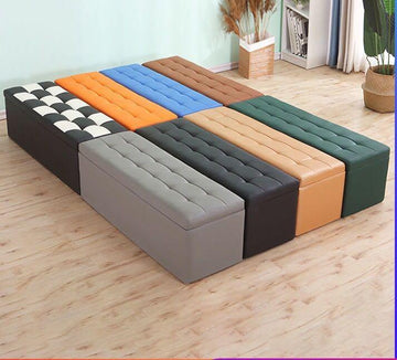 A&0297儲物凳 儲物椅 長條椅 商店 門店顧客休息沙發椅 多用途收納凳