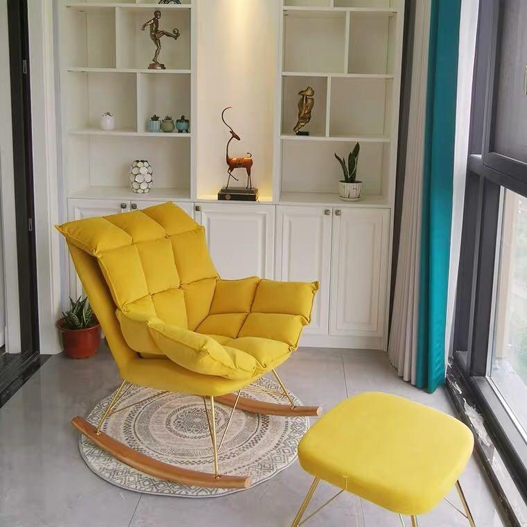 A&0307懶人沙發椅 躺椅 搖搖椅 逍遙椅 單人沙發 梳化凳 陽台休閒椅