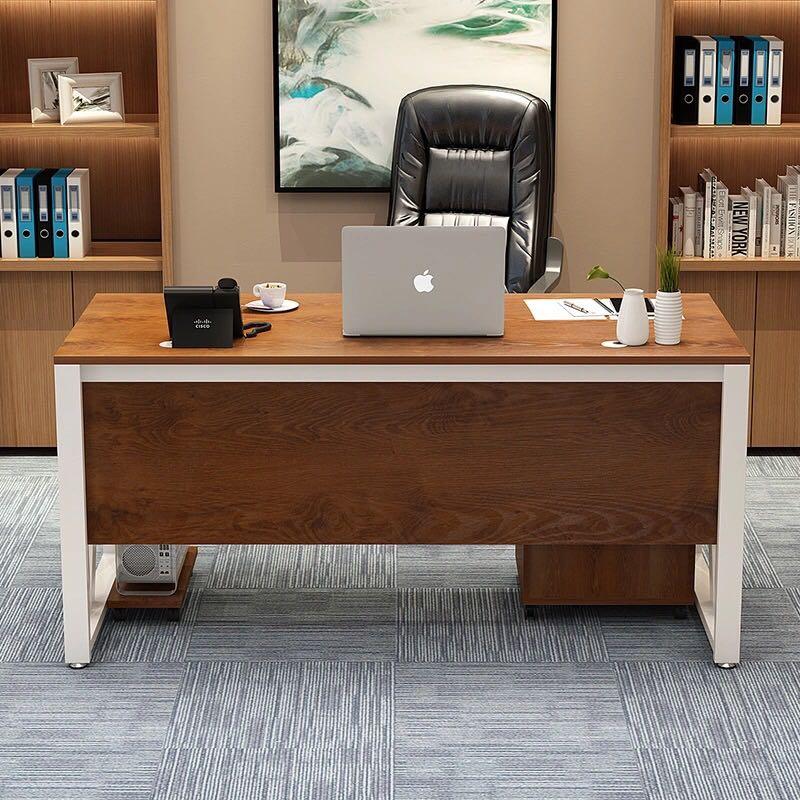 A5221辦公枱櫃子一體櫃 文件櫃 櫃桶 辦公桌 書桌 老闆枱 培訓台 電腦桌 電腦枱