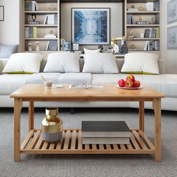 A&0348茶几 客廳小桌子 日式茶枱茶桌 邊几 楠竹材質