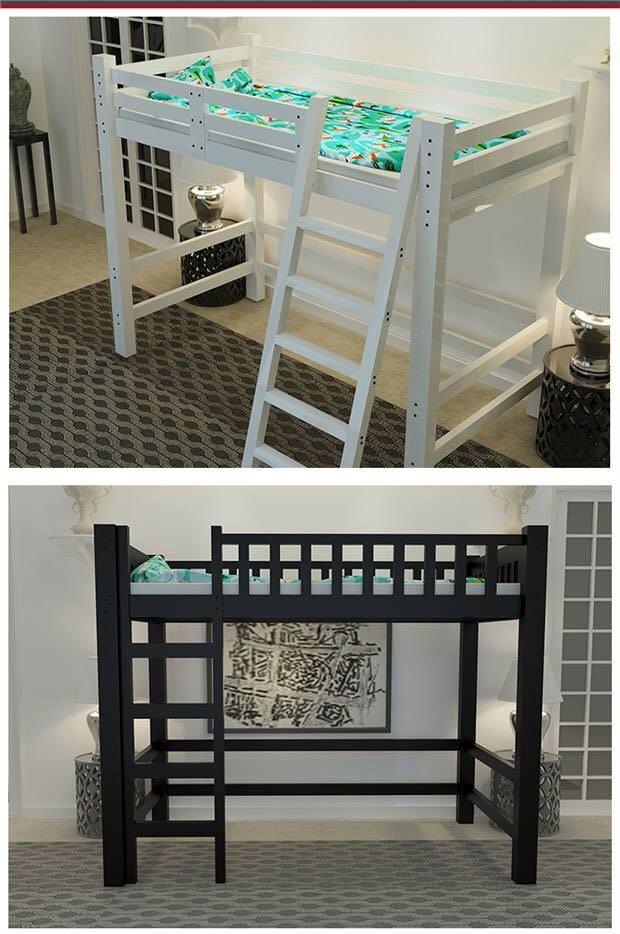 A&0814高架床上下床加高可訂製尺寸loft bed