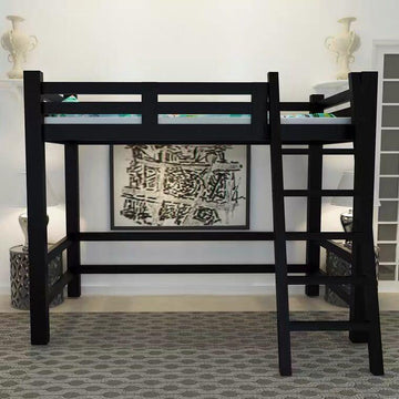 A&0814高架床上下床加高可訂製尺寸loft bed