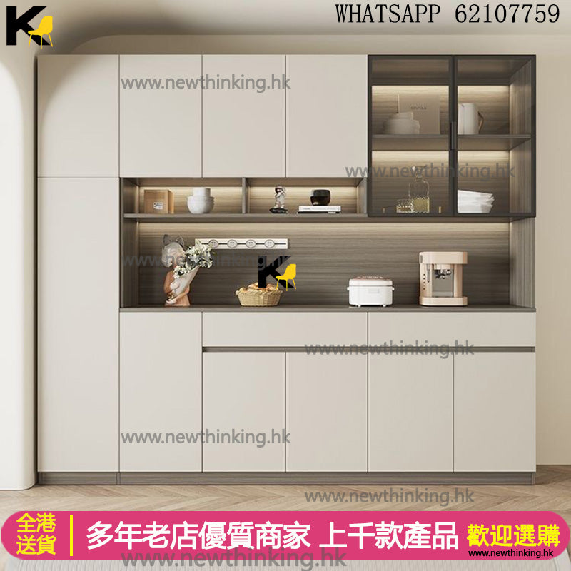 A&5188實木生態板餐邊櫃 鞋櫃 可訂製尺寸 隔斷櫃 玄關櫃 酒櫃 儲物櫃 茶水櫃 入門櫃 頂天立地收納櫃 高身櫃 全新包送貨