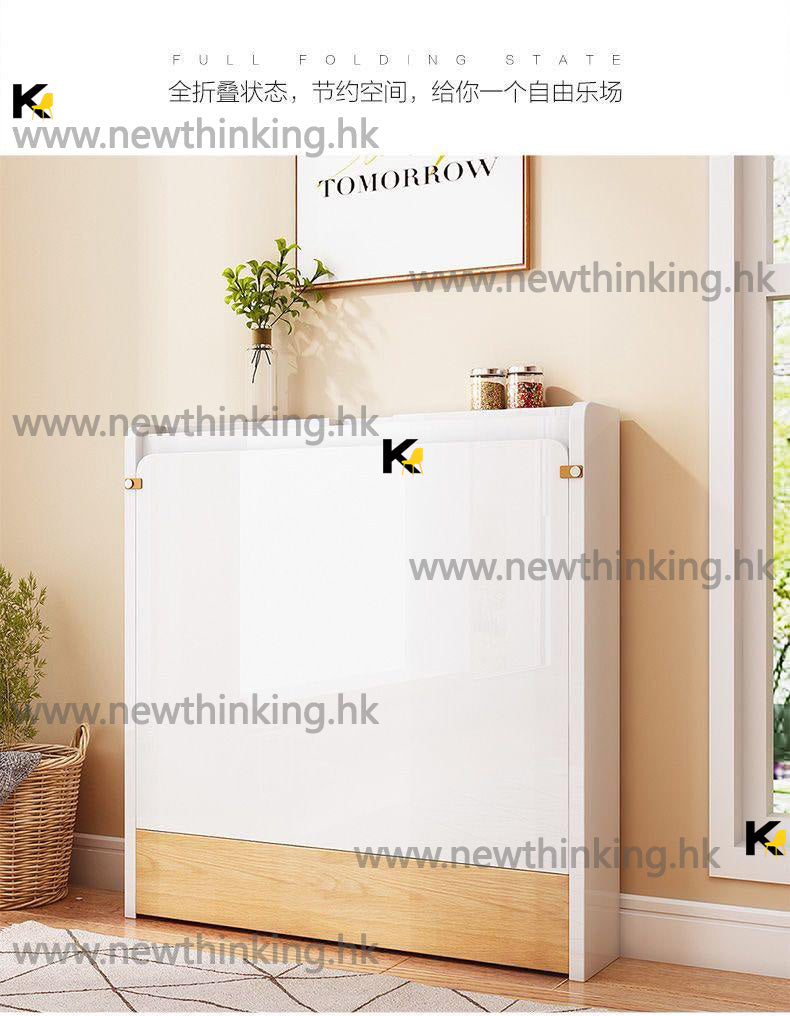 A&0859全新折疊餐桌 餐枱 小戶型家用簡易小型多功能簡約現代伸縮吃飯桌子北歐桌子