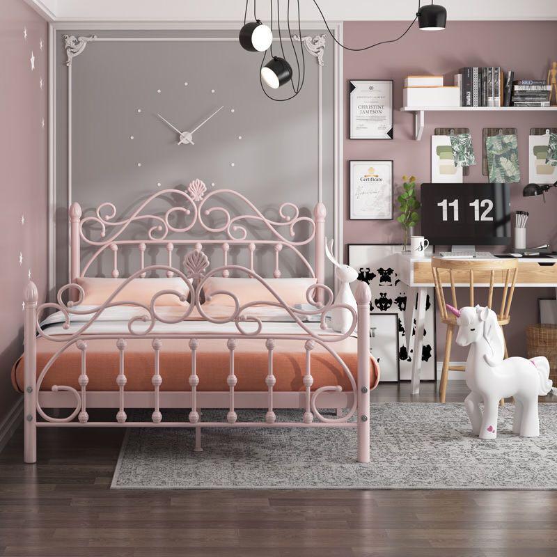 A&0310歐式鐵藝床 公主床 單人床 雙人床 床架