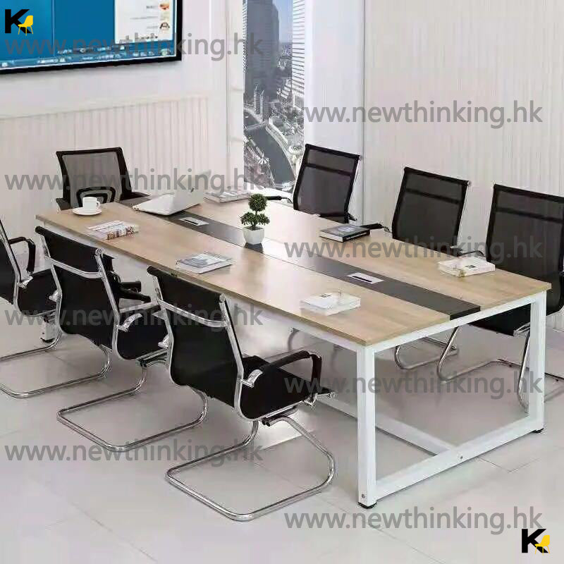 A&5141辦公桌 辦公枱 電腦桌 office table 長桌會議桌簡約家用公司專用工作枱 職員培訓工作枱多顏色選擇使用電腦枱